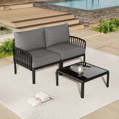 Streamdale Furniture Streamdale Patio Conversation Set