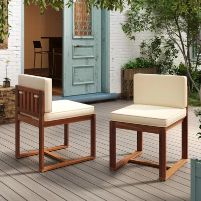 Streamdale Furniture Streamdale Patio Dining Chairs (set Of 2)