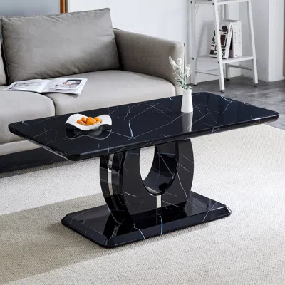 Streamdale Furniture Streamdale Pattern Mdf Coffee Table For Peace And Comfort