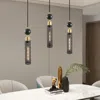 Streamdale Furniture Streamdale Pendant Chandelier W/ Cylindrical Mesh Shades