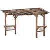 Streamdale Furniture Streamdale Pergola Grill Gazebo 13' X 6.5'