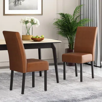 Streamdale Furniture Streamdale Pertica Kd: Minimalist Dining Chair For Style And Comfort