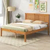 Streamdale Furniture Streamdale Platform Bed Frame With Headboard