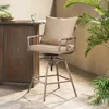 Streamdale Furniture Streamdale Plumber's Pipe Barstool W/cushions
