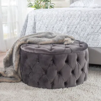 Streamdale Furniture Streamdale Plush And Versatile Footstool Comfort