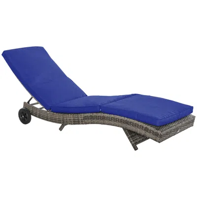 Streamdale Furniture Streamdale Plush Pool Lounge Chair Reclining Comfort