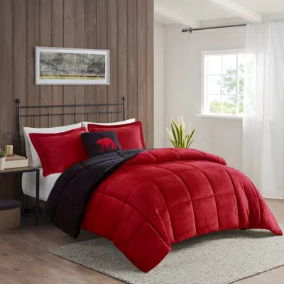 Streamdale Furniture Streamdale Plush To Sherpa Down Alternative Comforter Set