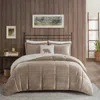 Streamdale Furniture Streamdale Plush To Sherpa Down Alternative Comforter Set