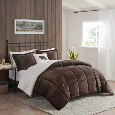 Streamdale Furniture Streamdale Plush To Sherpa Down Alternative Comforter Set