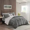 Streamdale Furniture Streamdale Plush To Sherpa Down Alternative Comforter Set