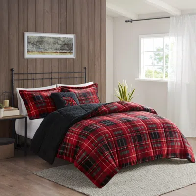 Streamdale Furniture Streamdale Plush To Sherpa Down Alternative Comforter Set