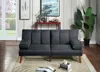 Streamdale Furniture Streamdale Polyfiber Adjustable Sofa Bed Living Room Solid Wood Legs