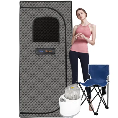 Streamdale Furniture Streamdale Portable Full-size Steam Sauna For Relaxation And Detoxification
