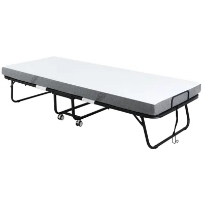 Streamdale Furniture Streamdale Portable Guest Bed With Folding Mattress