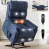 Streamdale Furniture Streamdale Power Lift Recliner With Heat Massage, 350 Lbs Capacity
