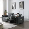 Streamdale Furniture Streamdale Power Lift Sleeper Sofa With Cup Holders And Storage