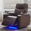 Streamdale Furniture Streamdale Power Motion Recliner With Usb Charging And Arm Storage