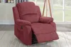 Streamdale Furniture Streamdale Power Recliner In Paprika Red