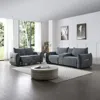 Streamdale Furniture Streamdale Power Recliner Sofa Set With Led And Usb Console