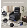 Streamdale Furniture Streamdale Power Reclining Chair Black Color