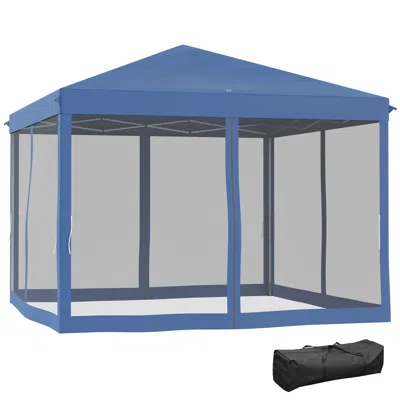 Streamdale Furniture Streamdale Premium Outdoor 10' X 10' Pop-up Tent For Events