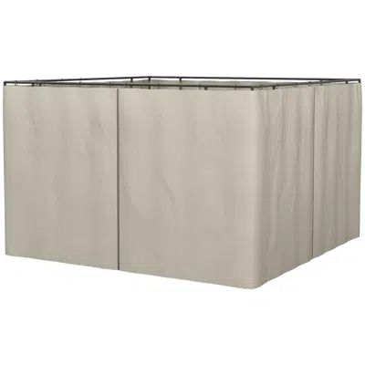Streamdale Furniture Streamdale Premium Outdoor Gazebo Replacement Curtains Privacy