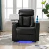 Streamdale Furniture Streamdale Premium Power Recliner With Storage & Convenience Features