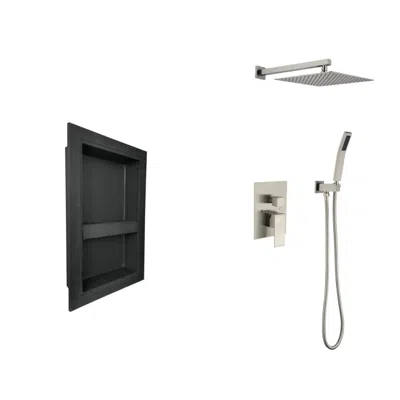 Streamdale Furniture Streamdale Premium Shower System With Handheld & Wall-mounted Heads