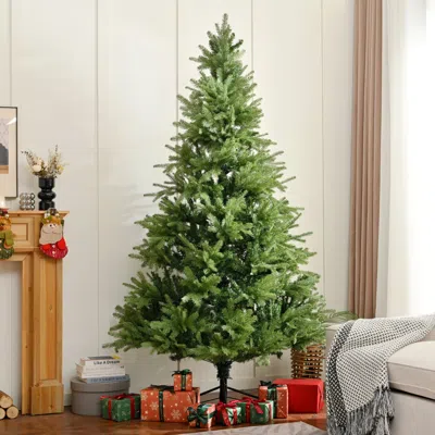 Streamdale Furniture Streamdale Premium Unlit 7ft Green Christmas Tree Dense & Realistic Design