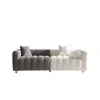 Streamdale Furniture Streamdale Premium Velvet Sofa 3-seater Loveseat With Metal Legs