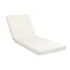 Streamdale Furniture Streamdale Premium Waterproof Outdoor Hammock Cushion With Hook And Loop Ties In White