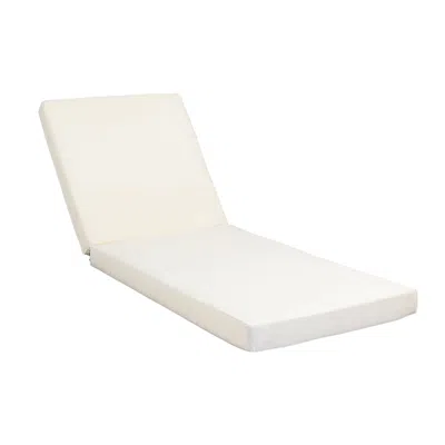 Streamdale Furniture Streamdale Premium Waterproof Outdoor Hammock Cushion With Hook And Loop Ties In White