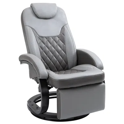 Streamdale Furniture Streamdale Pu Recliner Armchair With Footrest