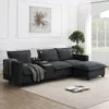 Streamdale Furniture Streamdale Pure Foam Modular Sofa With Reading Lights