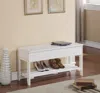 Streamdale Furniture Streamdale Quality Solid Wood Shoe Bench With Storage