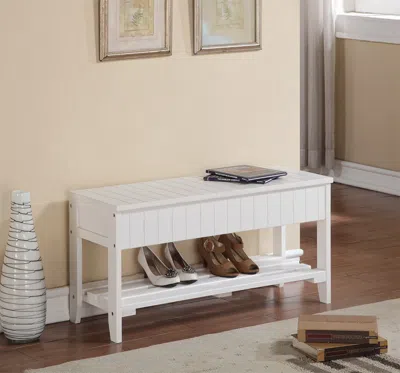 Streamdale Furniture Streamdale Quality Solid Wood Shoe Bench With Storage