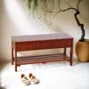 Streamdale Furniture Streamdale Quality Solid Wood Shoe Bench With Storage