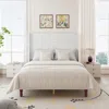 Streamdale Furniture Streamdale Queen Bed With 54" Headboard For Reading And Relaxation