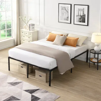 Streamdale Furniture Streamdale Queen Metal Bed Frame: Heavy Duty, Easy Assembly, No Noise