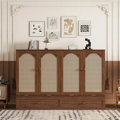 Streamdale Furniture Streamdale Queen Murphy Bed - Walnut