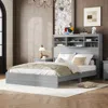 Streamdale Furniture Streamdale Queen Size Vintage Platform Bed
