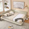 Streamdale Furniture Streamdale Queen Upholstered Bed Frame With Comfortable Backrest