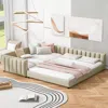 Streamdale Furniture Streamdale Queen/twin Xl Upholstered Platform Bed