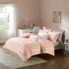 Streamdale Furniture Streamdale Raina Metallic Printed Comforter Set