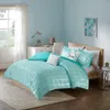 Streamdale Furniture Streamdale Raina Metallic Printed Comforter Set