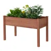 Streamdale Furniture Streamdale Raised Garden Bed With Legs - 48x24x30"