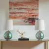 Streamdale Furniture Streamdale Ranier Iridescent Glass Table Lamp
