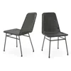 Streamdale Furniture Streamdale Rattan Chairs (set Of 2) - Iron Legs