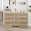 Streamdale Furniture Streamdale Rattan Locker With Drawers - 9 Drawers (natural)