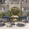 Streamdale Furniture Streamdale Rattan Patio Set: 2 Chairs & Table
